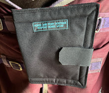 Load image into Gallery viewer, Waterproof fleece lined  Turnout rug buckle guard . Buckle Cover