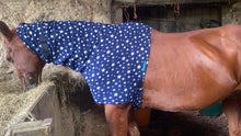 Load image into Gallery viewer, Headless horse hoods. Fleece neck cover pjamas