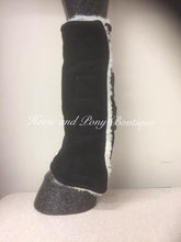 Load image into Gallery viewer, Fleece exercise boots with faux fur lining