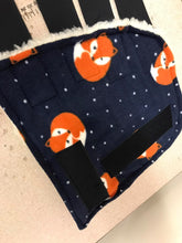 Load image into Gallery viewer, Patterned fleece and faux fur exercise boots