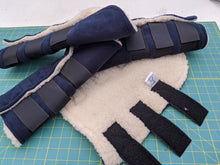 Load image into Gallery viewer, Fleece exercise boots with faux fur lining