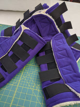 Load image into Gallery viewer, Fleece exercise boots with faux fur lining