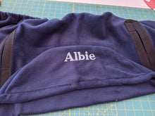 Load image into Gallery viewer, Embroidered ride on saddle cover