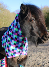 Load image into Gallery viewer, Headless horse hoods. Fleece neck cover pjamas