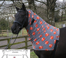 Load image into Gallery viewer, Headless horse hoods. Fleece neck cover pjamas