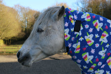 Load image into Gallery viewer, Headless horse hoods. Fleece neck cover pjamas
