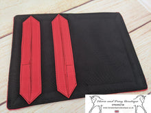 Load image into Gallery viewer, Turn out Blue or red Rug Buckle guard