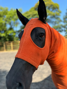 Seville orange fleece hood