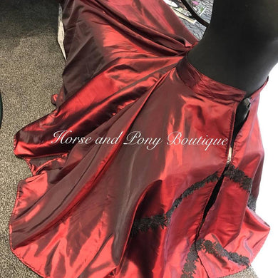 Plain taffeta skirts