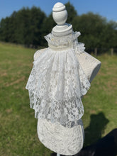 Load image into Gallery viewer, Ivory lace 3 layer stock.