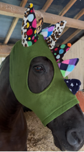 Load image into Gallery viewer, Whacky dinosaur fleece horse heads