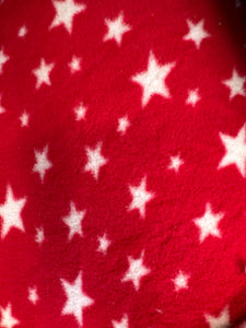 Royal / Red / Navy white stars saddle pads