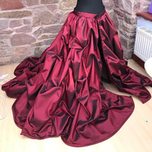 Load image into Gallery viewer, Ruched taffeta skirts