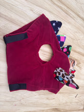 Load image into Gallery viewer, Whacky dinosaur fleece horse heads