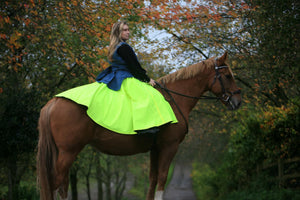 Reversible Waterproof circular riding skirt