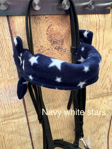 Fleece browband covers