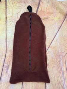 Fleece bridle bags