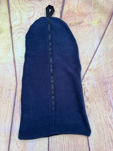 Fleece bridle bags