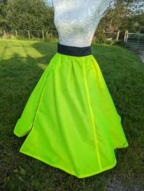 Reversible Waterproof circular riding skirt