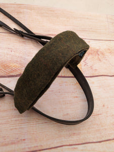 Tweed brow band cover