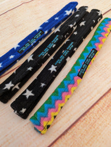Straight Fleece browband covers