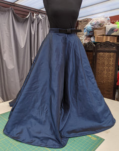 Plain taffeta skirts