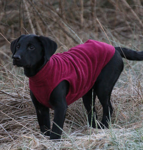 Plush double sided fleece dog jumper