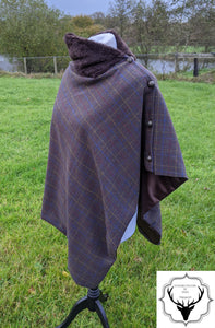 British wool cape