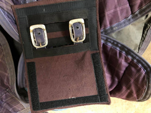 Turnout rug buckle guard . Buckle Cover