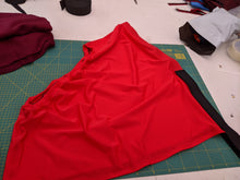 Load image into Gallery viewer, Red lycra bib