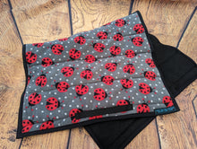 Load image into Gallery viewer, Grey lady bird  saddle pads