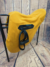 Load image into Gallery viewer, SALE - ALL SIZES. Mustard ride on saddle cover