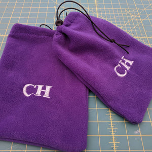 Personalised embroidered stirrup covers, stirrup iron protectors