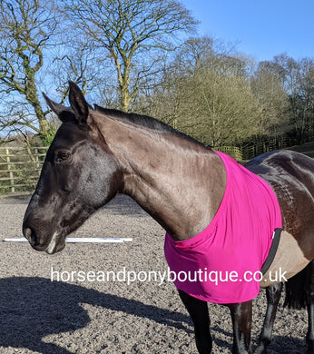 Lycra horse bib, full size
