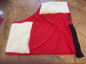 Lycra wither and chest protection bib
