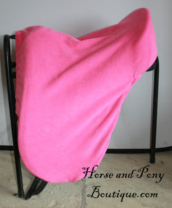 Plain coloured saddle covers