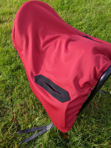 Soft shell water resistant saddle cover